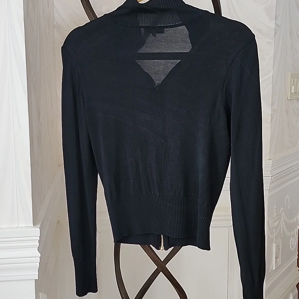 Etro Black and Multicolor cropped  Jacket - Picture 4 of 4